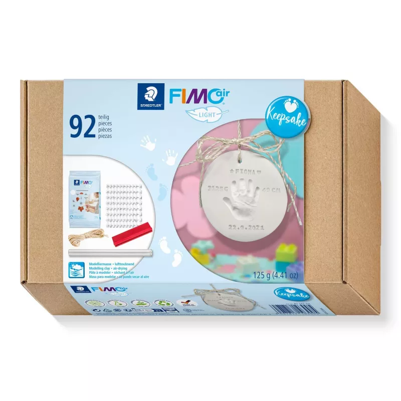 Modelēšanas masa Staedtler FIMOair Keepsake 125 g balta