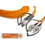 Lightwin LDP-50 FC-SC 10.0 optiskās šķiedras kabelis 10 m oranžs (LDP-50 FC-SC 10.0)