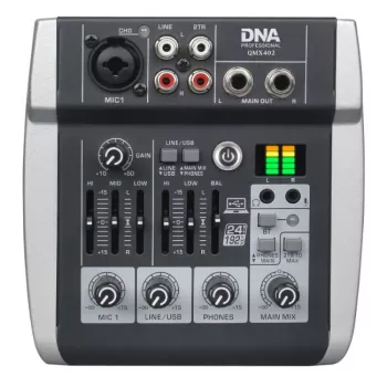 Skaņu mikseris DNA QMX402 3 kanāli