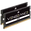 SO-DIMM 64 GB DDR5-4800 (2x 32 GB) Dual-Kit, Memory Melns, CMSX64GX5M2A4800C40, Vengeance