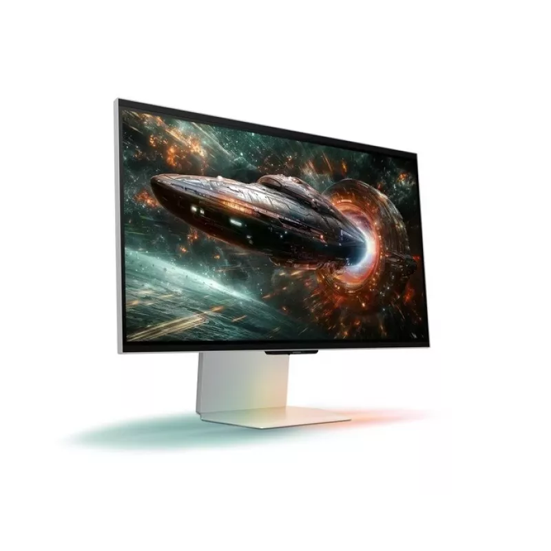 Monitors Samsung Odyssey 3D LS27FG902XUXEN 27 collu IPS 4K UHD 165Hz 1ms Sudraba