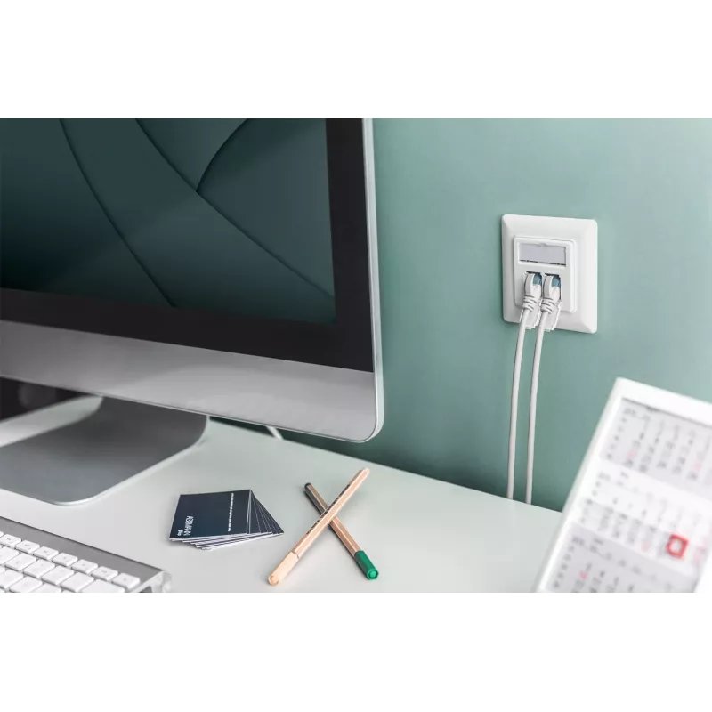 USB 2.0 Keystone modulis ar 16 cm kabeli Digitus DN-93402