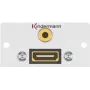 Kontaktligzda HDMI + 3.5mm Kindermann 7444000589