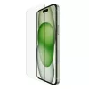 Ekrāna aizsargs Belkin ScreenForce iPhone 16 Plus antibakteriāls rūdīts stikls