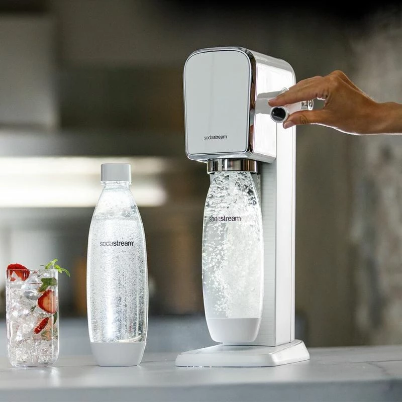 SodaStream gāzētājs ART balts QC ar 1L PET pudeli (1013511310)