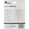 INTER-TECH Argus L-12025 120mm korpusa ventilators - melns