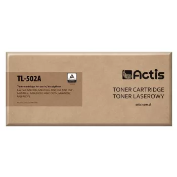 Actis TL-502A toneris (aizstāj Lexmark 50F2H00; Standarta; 5000 lpp.; melns)