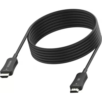 HDMI kabelis VISION TC 30MHDMI8K/BL — 30 m, HDMI Type A vīrišķais–vīrišķais, HDMI 2.1, 48 Gbit/s, zeltīti kontakti, melns