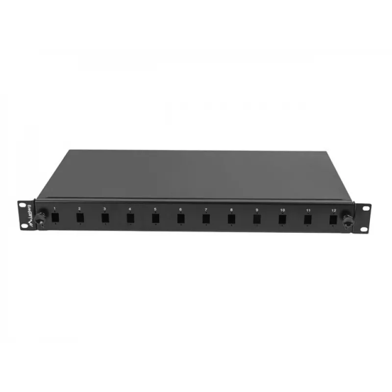Optiskās šķiedras sadales kārba LANBERG FOP1-12SS-LDB — 12x SC simplex, 12x LC duplex