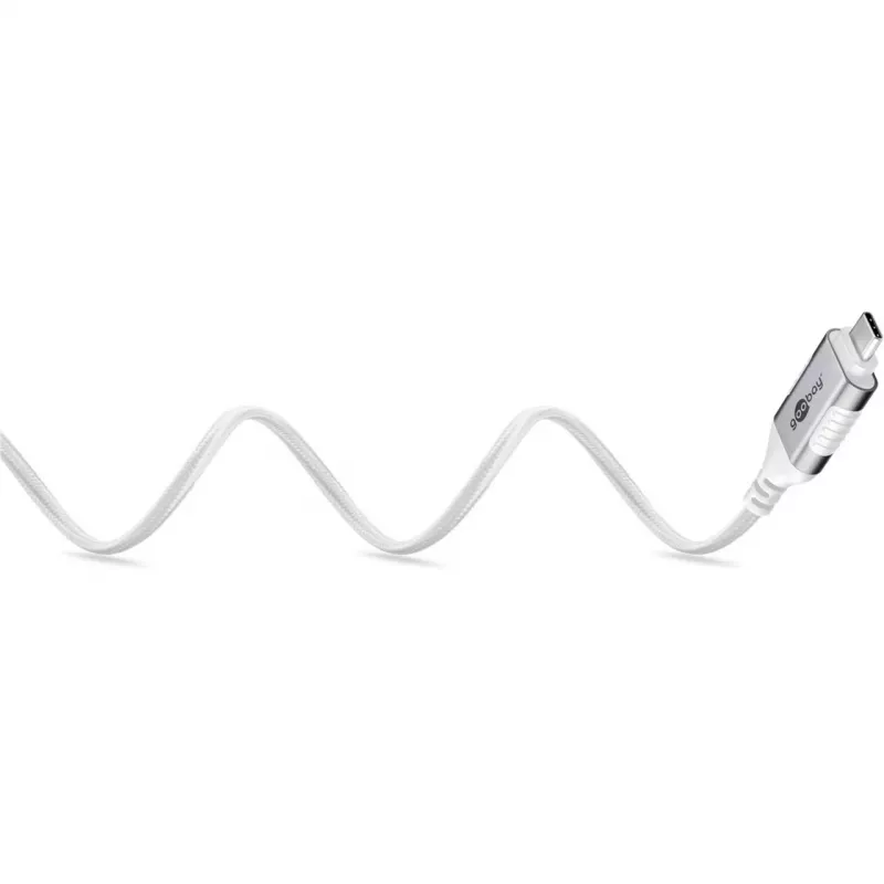 Goobay Ethernet kabelis USB-C 3.1 uz RJ45 plāns 1 m - savieno maršrutētāju, modemu vai (74385)