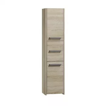Topeshop S43 SONOMA vannasistabas uzglabāšanas skapis Ozols