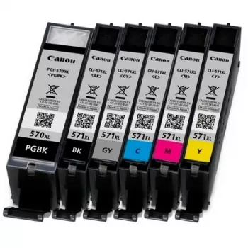 Canon CLI-571GY XL tintes kasetne 1 gab. Oriģināla Augsta (XL) ietilpība Pelēka