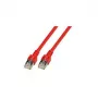 EFB-Elektronik RJ45 komutācijas kabelis Cat.5e SF/UTP PVC CCA sarkans 1m ražotājs: EFB Elektronik (K5458.1)