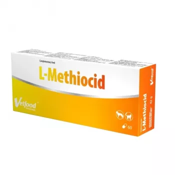 VETFOOD L-Methiocid - uztura bagātinātāji suņiem un kaķiem - 60 gab.