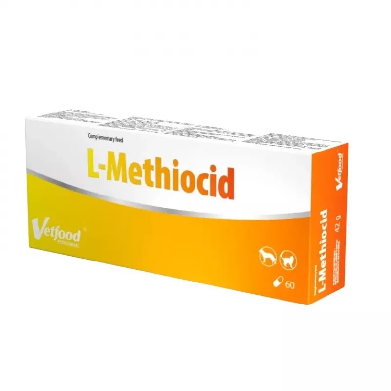 VETFOOD L-Methiocid - uztura bagātinātāji suņiem un kaķiem - 60 gab.
