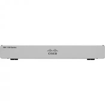 Router Cisco C1101-4P — integrētais galda maršrutētājs, 4 x Gigabit Ethernet (GbE) porti, GE WAN, USB 3+, 1 gada garantija