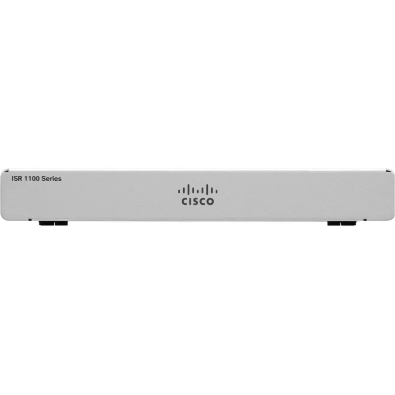 Router Cisco C1101-4P — integrētais galda maršrutētājs, 4 x Gigabit Ethernet (GbE) porti, GE WAN, USB 3+, 1 gada garantija