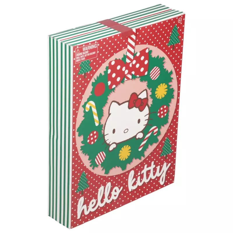 Adventes kalendārs Paladone Hello Kitty kancelejas piederumi 24 dienu komplekts ar ikdienas kancelejas dāvanām