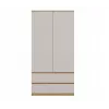 MALWA SS-90 wardrobe artisan ozols/kašmira