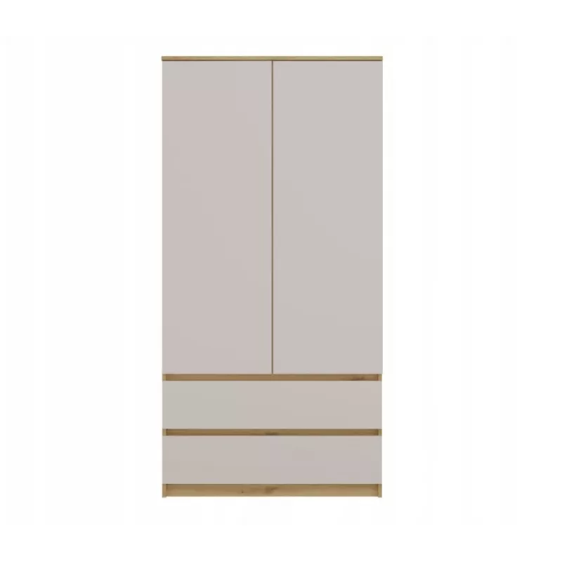 MALWA SS-90 wardrobe artisan ozols/kašmira
