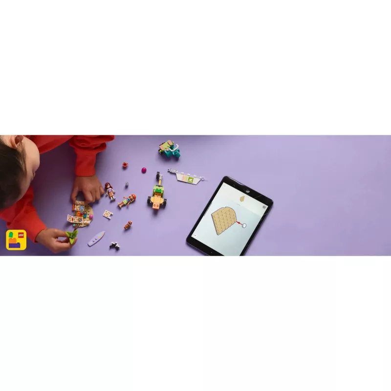 LEGO FRIENDS 42641 Piedzīvojumi ar sērfotājiem suņiem un skrejriteni
