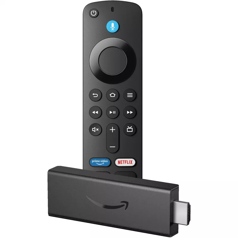 Straumēšanas ierīce, Amazon Fire TV Stick HD, Full HD, 8 GB krātuve, Alexa tālvadības pults