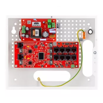 Tīkla slēdzis ATTE IP-8-20-E 8 IP kamerām ar 20W barošanas avotu