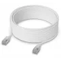 Tīkla kabelis Ubiquiti UACC-Cable-Patch-EL-C6A-12M-W RJ-45 Cat6a 12m Caurspīdīgi balts
