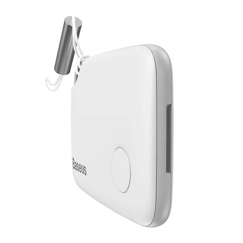 Atslēgu meklētājs Baseus T2 ZLFDQT2-02 Bluetooth izsekotājs BSU1041WHT