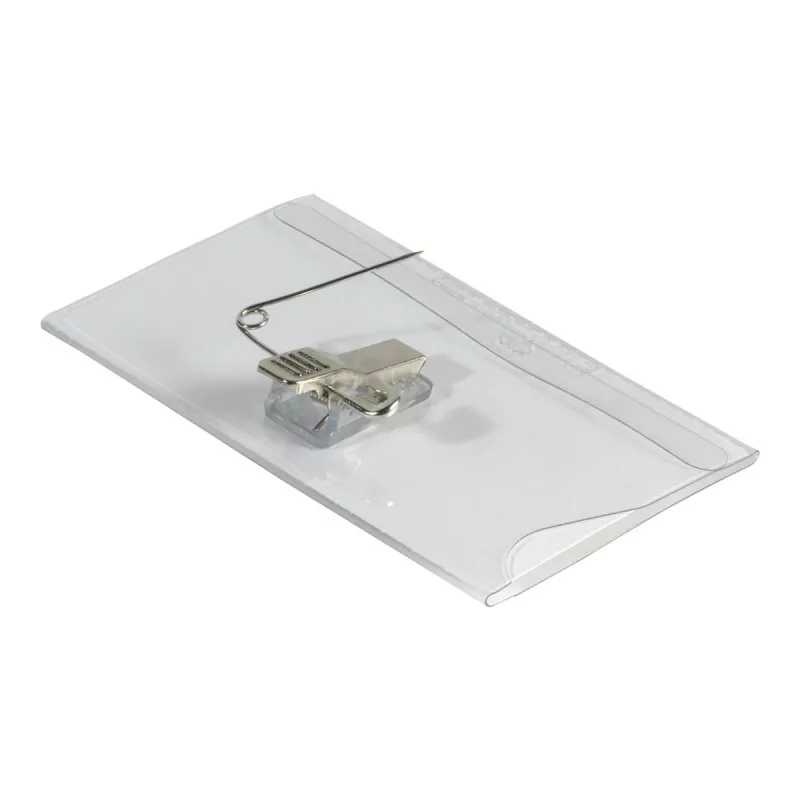 Durable PVC kombinētās klipša nosaukumu kartes turētājs Durable 8101-19