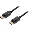 DisplayPort kabelis 1.4 (Spraudnis > Spraudnis) 8K (melns, 5 metri)