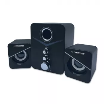 Esperanza EP153 USB 2.1 skaļruņu komplekts 6 W Melns