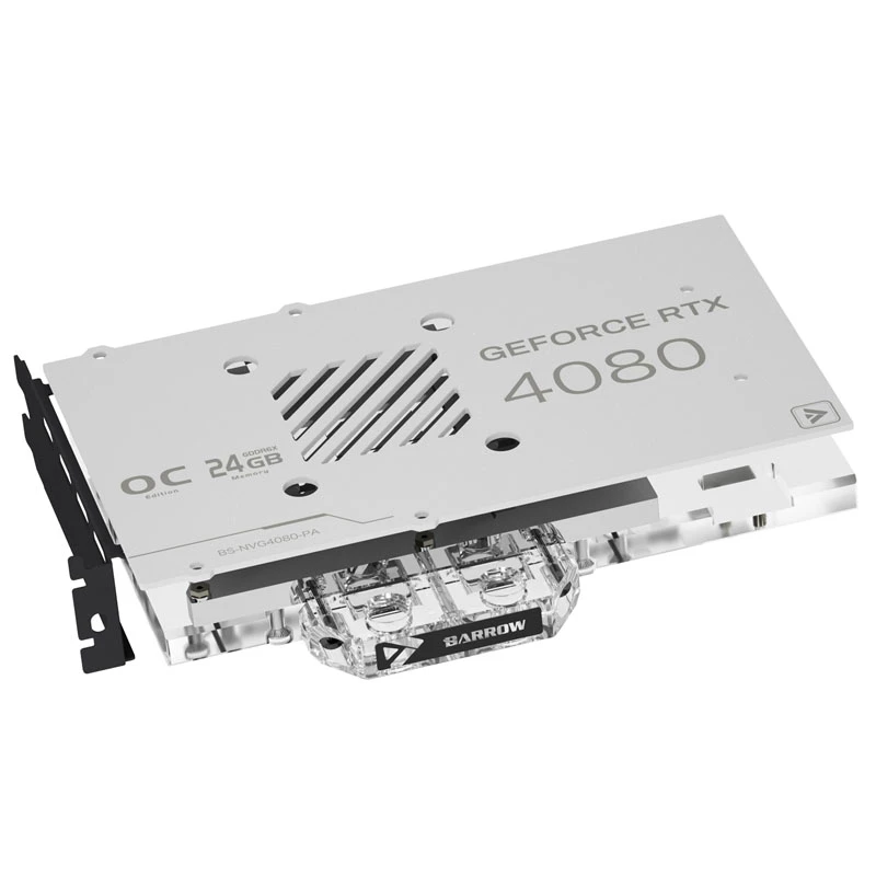 Šķidruma dzesēšanas bloks Barrow LRC2.0 priekš RTX 4080 FE Aurora RGB Acryl