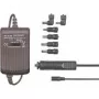 Piezīmjdatora barošanas bloks Voltcraft SMP-45 USB 45W, izejas spriegums izvēlams 9,5V/12V/15V/16V/18V, USB uzlādes ports
