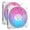 Corsair iCUE LINK RX140 ARGB 140mm balta 2-Pack