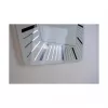 NeXtime pulkstenis 8128wi Hexagon, 43x43 cm, sienas, balts