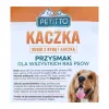 Suņu gardumi PETITTO Sushi ar zivīm un pīli 500 g — mīksti hipoalerģiski dresūras gardumi, olbaltumvielas 26%, mitrums 23%