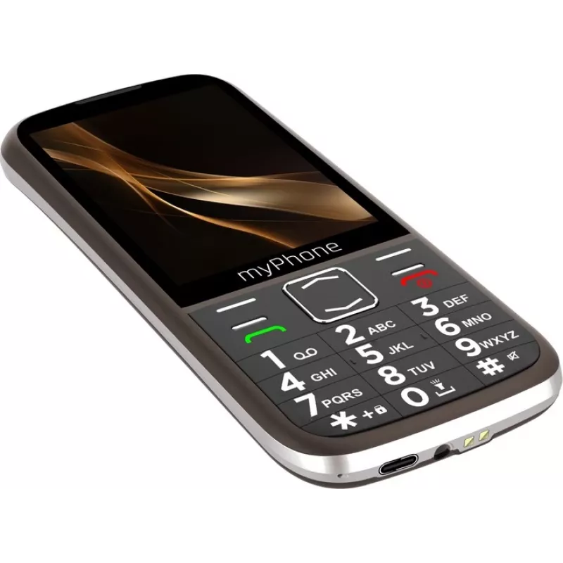 myPhone Halo 4 Plus LTE Praline Collection | Brūns | 3.5 collu | IPS | 48 MB | 128 MB | Divas SIM | MicroSD | 3G | Bluetooth | Galvenās kameras izšķirtspēja 2 MP | 2500 mAh