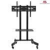 Maclean MC-739 profesionāls TV statīvs-ratiņi ar riteņiem, 32-65 collas (165,1 cm), maks. 40 kg, VESA līdz 400x600, melns