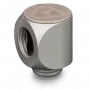 Thermal Grizzly DeltaMate Rotary 90° – ūdens dzesēšanas savienojums, matēts niķelis, 1 gab. (TG-DM-FIT-0203)