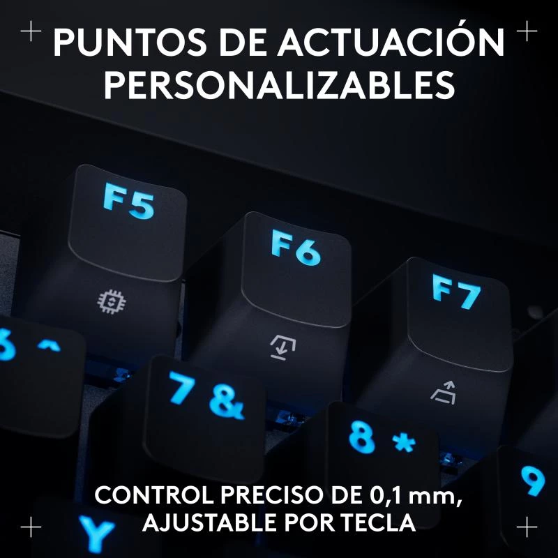 Logitech G PRO X TKL RAPID tastatūra spēlēm USB QWERTY melna