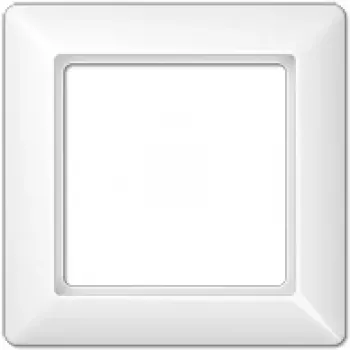 Elektrības sienas slēdža pārsega plāksne JUNG AS 581 WW Balta, duroplasts, 80.5×80.5 mm