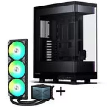 PHANTEKS Evolv X2 + TRYX PANORAMA ARGB pilnīga šķidruma dzesēšana - melns, 360 mm