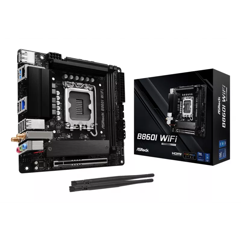 ASRock B860I WiFi Mini-ITX mātesplate
