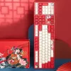 Varmilo VEA108 Koi spēļu tastatūra, MX-Brown, balta LED – US izkārtojums