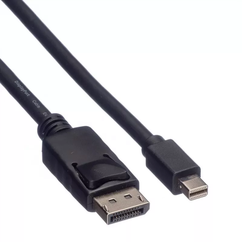 Roline DisplayPort kabelis, DP ST - Mini DP ST, melns, 1,5 m (11.04.5638)
