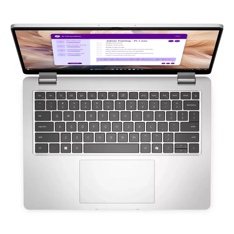 Klēpjdators Dell Pro 14 Plus PB14250 — 14 collu IPS FHD+ 1920x1200, Intel Core Ultra 5 235U (12 kodoli), 16GB DDR5, 512GB NVMe, Windows 11 Pro, alumīnijs