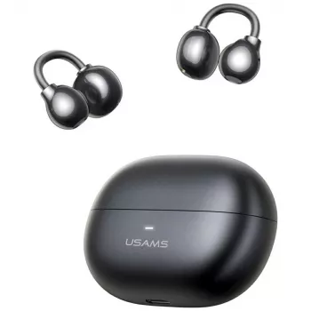 Bluetooth austiņas R02 Clip-on pelēkas