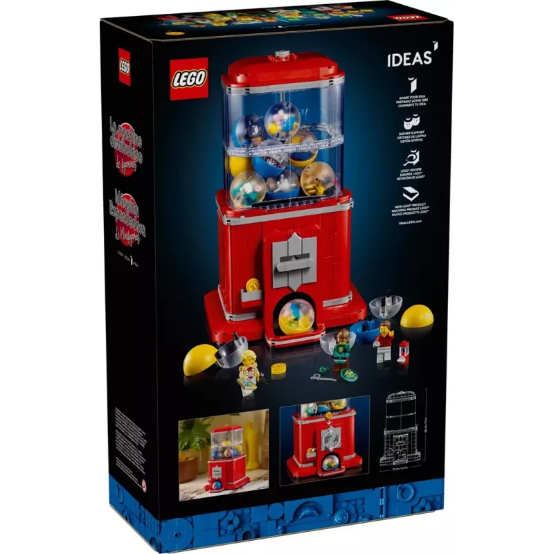 LEGO IDEAS 21358 Minifigūru tirdzniecības automāts