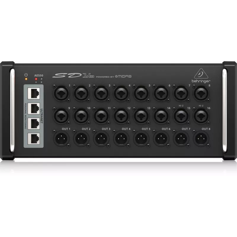 Stage Box Behringer SD16 melns metāls
